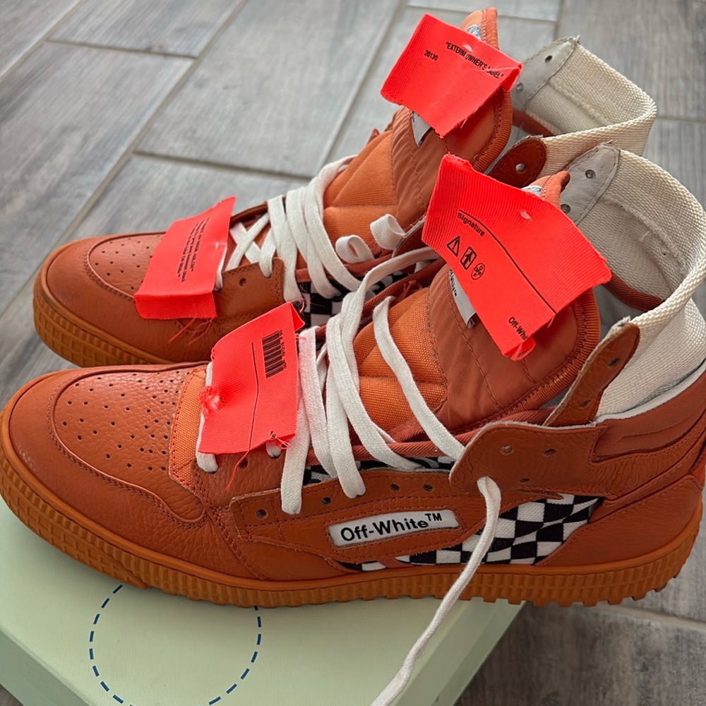 Authentic off-white sneakers- high top